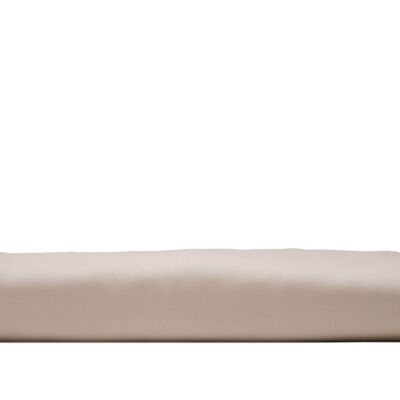 Fitted Sheet, Cotton Satin, Sand