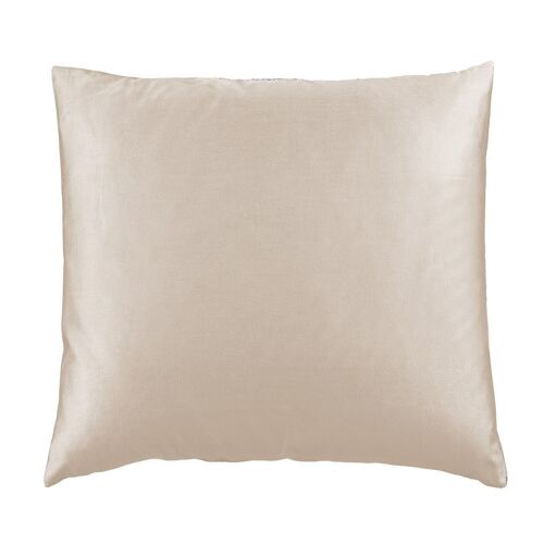 Pillow, Cotton Satin, Sand