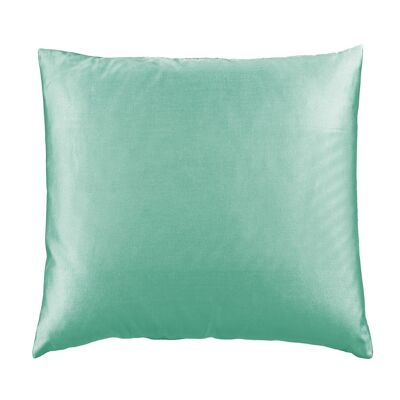 Pillow, Cotton Satin, Water Green