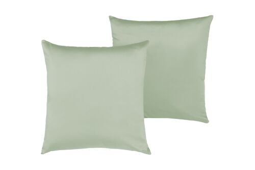 Pillow, Cotton Satin, Lake Green