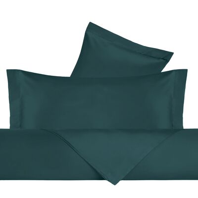 Duvet Set, Cotton Satin, Emerald Green