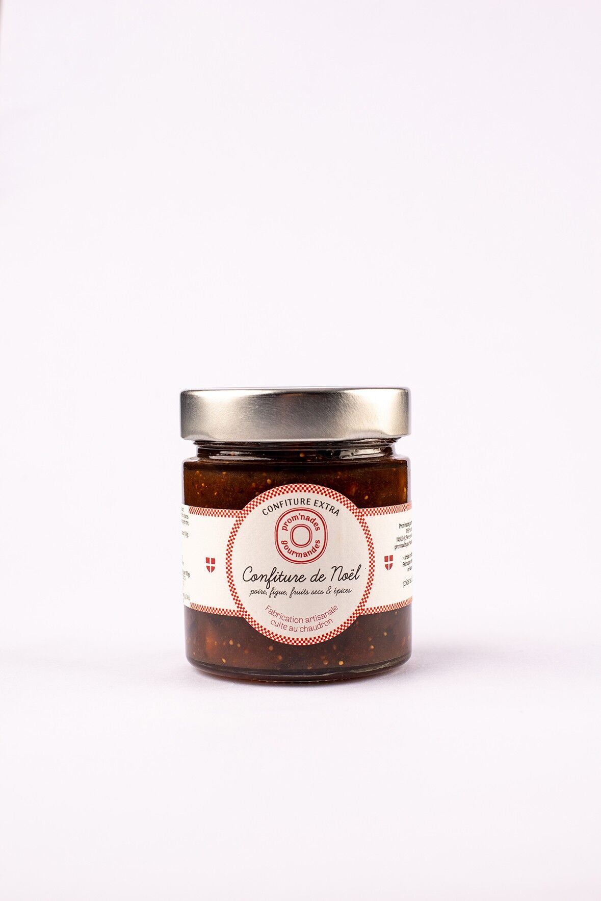 Navidad mermelada pera higo nueces especias