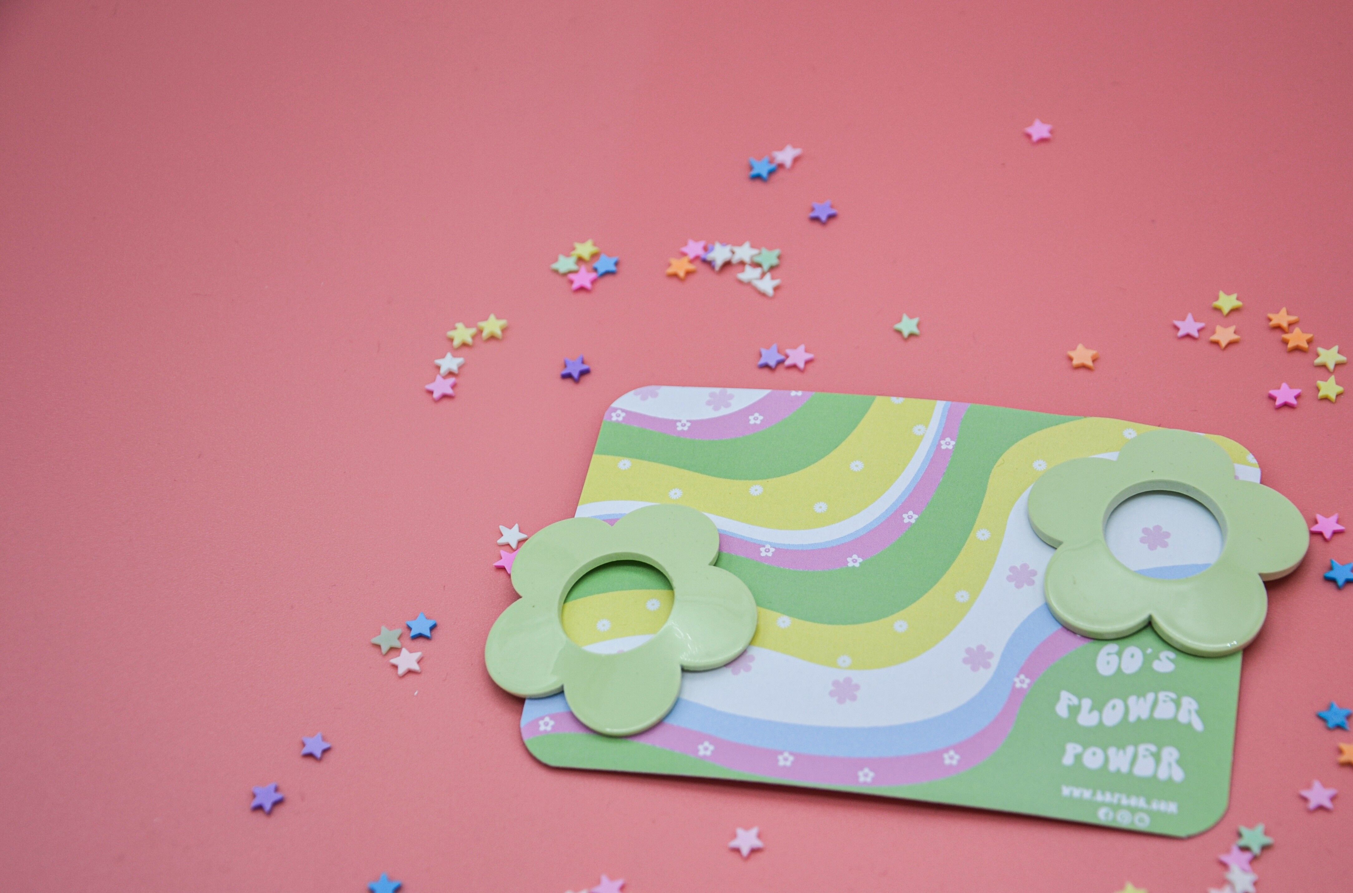 Duo di mollette twiggy verde pastello