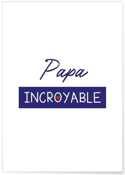 Affiche "Papa Incroyable 2"