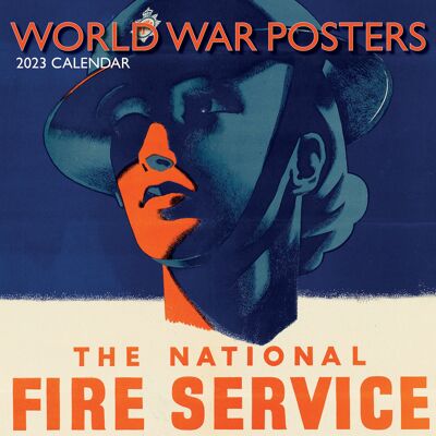 Calendar 2023 Retro war poster