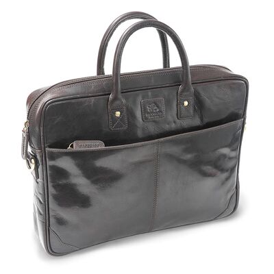 Briefcase soft 13 Brown