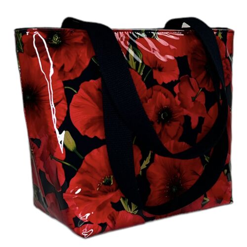 Sac isotherme nomade, "Coquelicot" marine