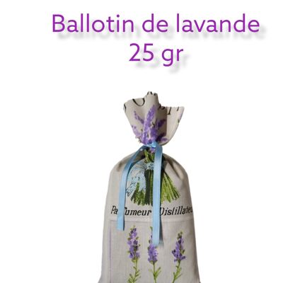 Ballotin of lavender 25 gr