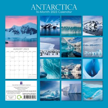 Calendrier 2023 Antarctique 2