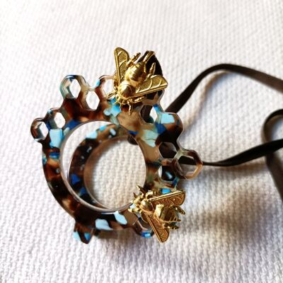 Pendentifs-lunettes Abeilles