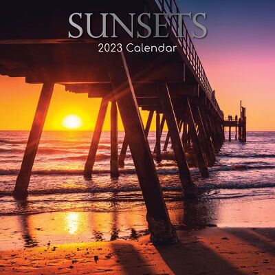 Calendar 2023 Sunset