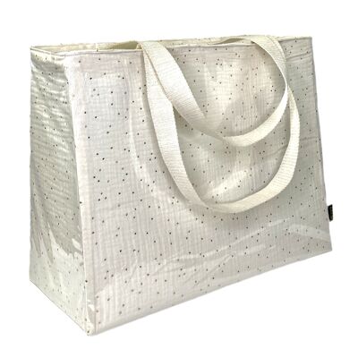 XL insulated bag, “Sweet dream” ecru