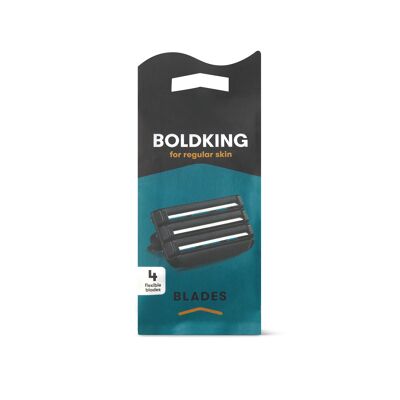 Cuchillas Boldking (x4) Piel Normal