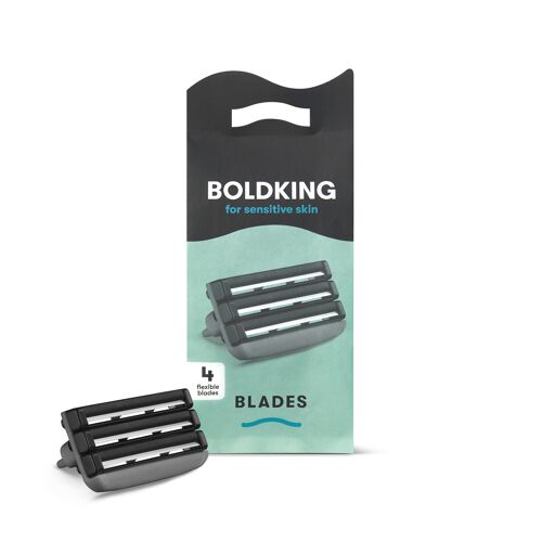 Boldking Blades (x4) Sensitive Skin