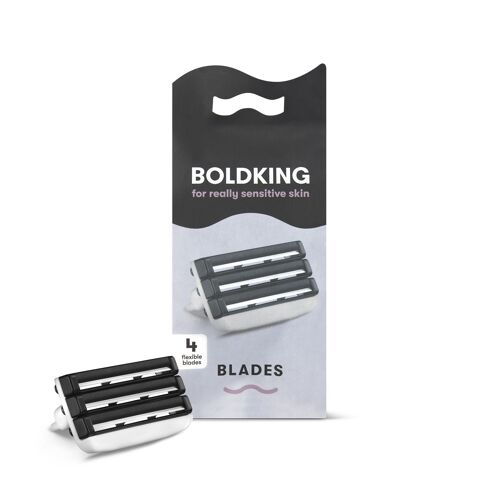Boldking Blades (x4) Really Sensitive Skin