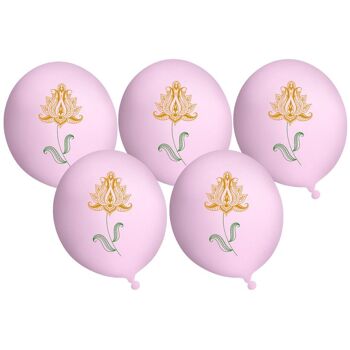 Ballons de fête persans (10pk) - Rose 2