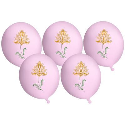 Ballons de fête persans (10pk) - Rose