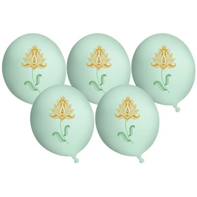 Ballons de fête persans (paquet de 10) - Menthe