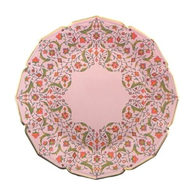 Persian Party Plates (10pk) - Pink