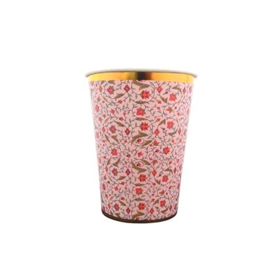 Tasses de fête persanes (paquet de 10) - Rose