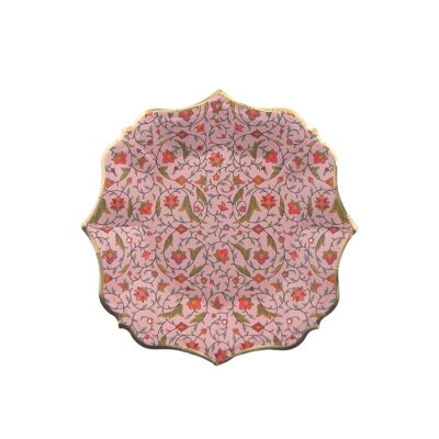 Assiettes à Dessert Fête Persane (10pk) - Rose