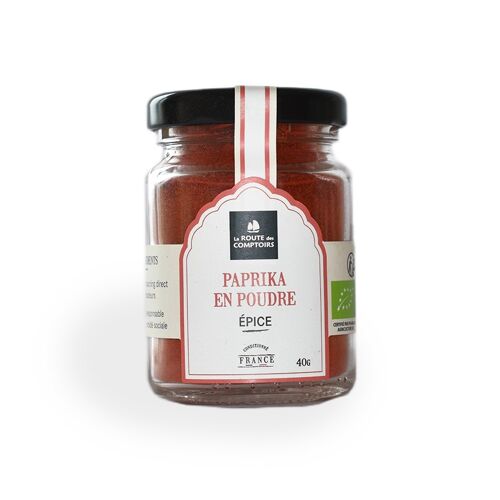 Paprika en poudre - Bocal 40g