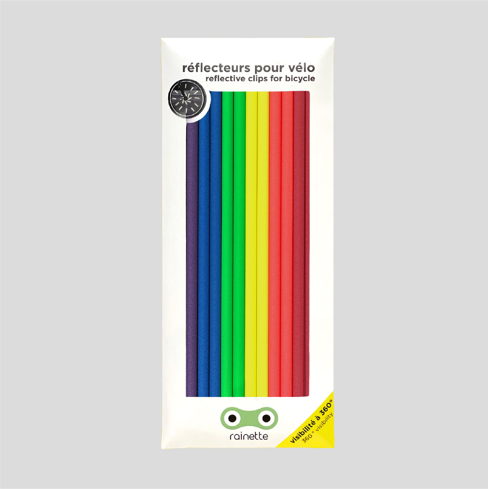 Große Fahrradreflektoren