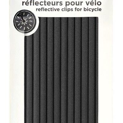 Reflectores grandes para bicicletas | gris antracita