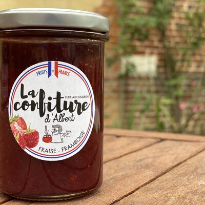 Confiture de fraise & framboise