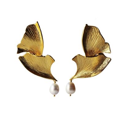 Botanica Pearl Drop Earrings