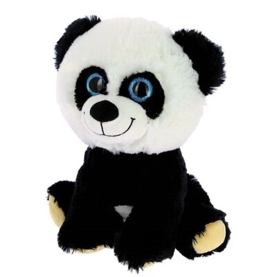 PANDA BEAR SIT EYES CRYSTAL 19CM