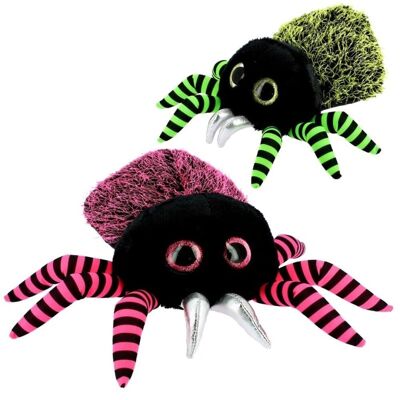 CRYSTAL EYES SPIDER 20CM 2COL