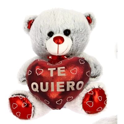 Grey Bear 'Te Quiero Mucho' 20cm