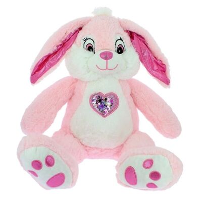 BUNNY PINK HEART FASHION 38CM