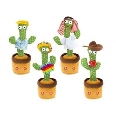 Dancing and singing cactus 4 models