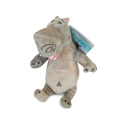 Plush toy Gloria hippopotame Dreamworks heroes Madagascar grey 20cm