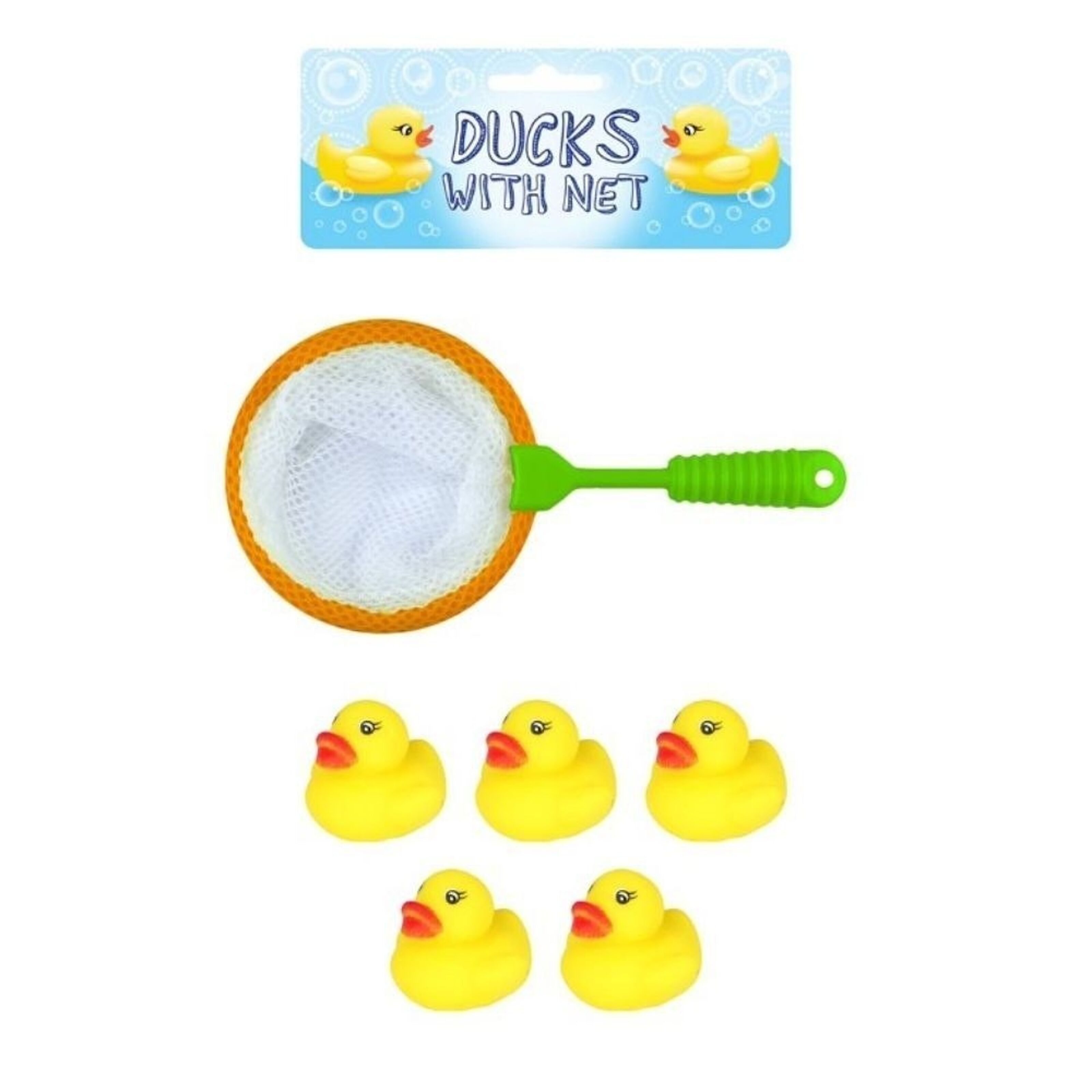Buy wholesale Duck fishing with net (5 pieces + net)