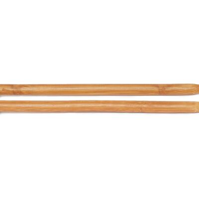 12mm Short Bamboo Knitting Needles (25cm)