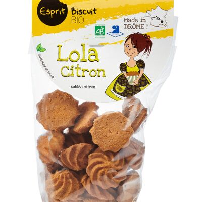 Galletas de mantequilla de limón LOLA - 150gr ECOLÓGICA