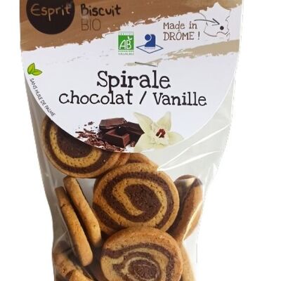 Spirale Chocolat Vanille - 150gr BIO