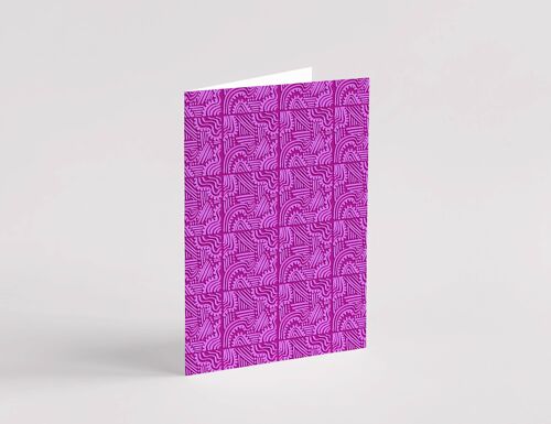 Rooted Patterned Card (GC137)