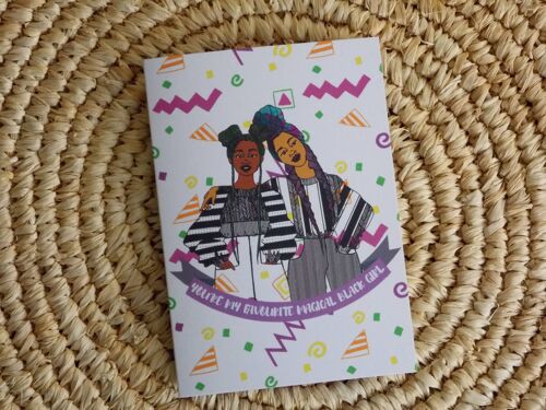You're My Favourite Magical Black Girl Greeting Card (GC163)