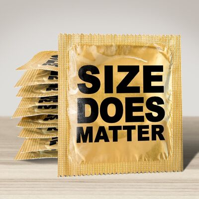 Condón: el tamaño sí importa