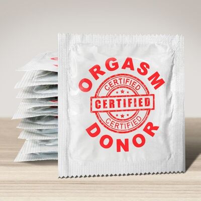 Condom: Orgasm Donor