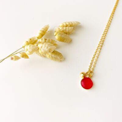 NINON red necklace, choker