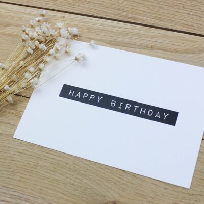 Carte joyeux anniversaire | carte d'anniversaire | Carte d'anniversaire