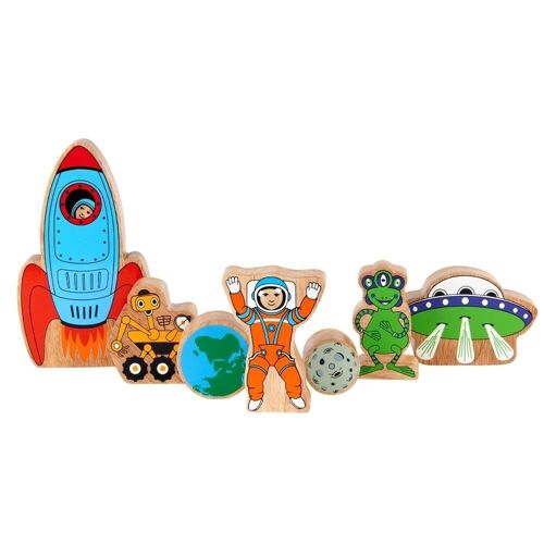 Space playset - 7 pieces