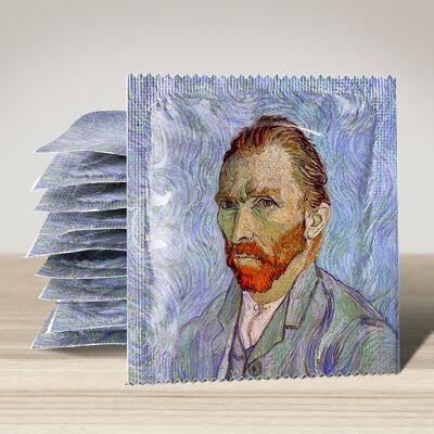 Kondom: Van Gogh Selbstporträt 1