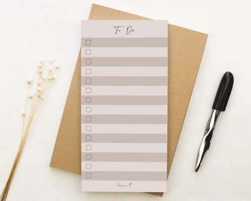 To-Do-Liste DIN lang - 50 Blatt | Aufgabenblock | Tagesplaner | Wochenplaner | Notizblock | Büro | Home Office