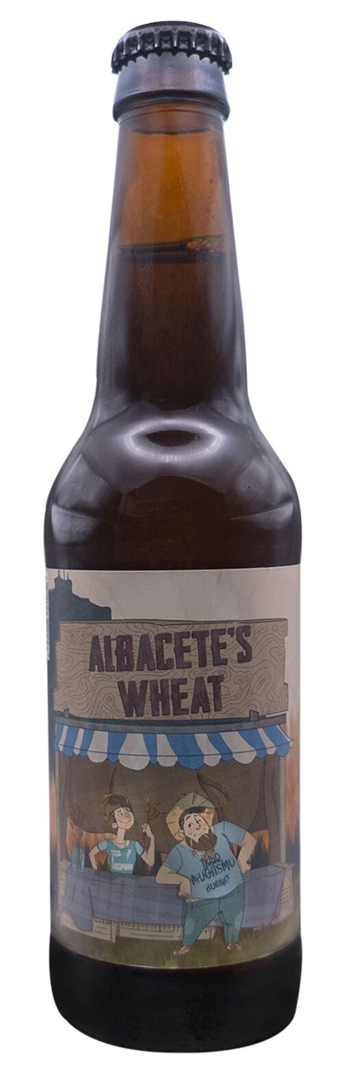 Albacete's wheat botella de 33 cl.